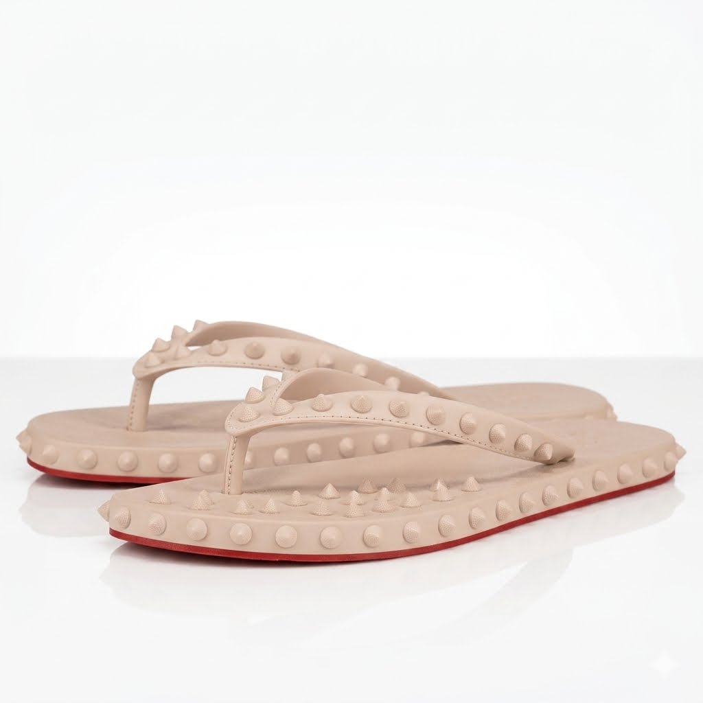 LOUBOUTIN FLIP FLOP