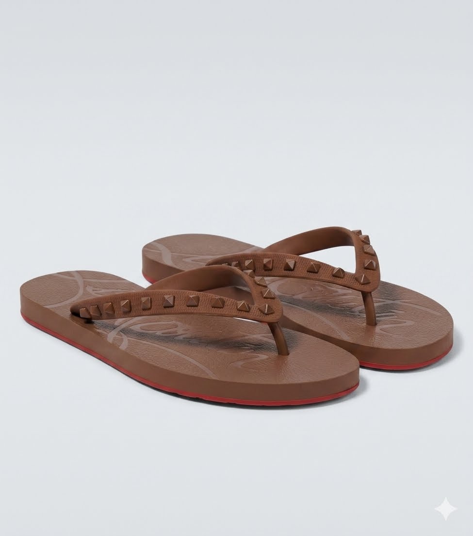 LOUBOUTIN FLIP FLOP