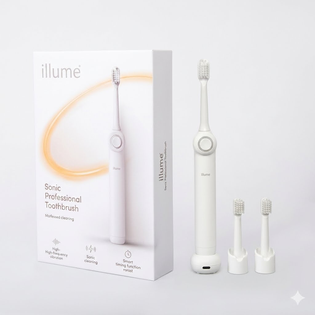 ILLUME 3 IN 1 TOOTHBRUSH